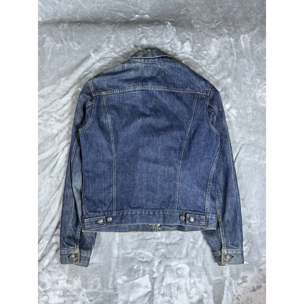 Vintage 70s Levis 71205 0217 Mens Size 42L Denim Trucker Jacket Made USA Type 3